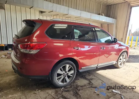 2014 Nissan Pathfinder S z USA, uszkodzony, nr VIN 5N1AR2MM1EC615872
